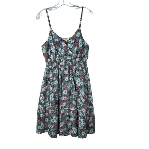 Anthropologie Easel Sundress Midi Strappy Halter Flowy Dress Size L - Picture 1 of 13